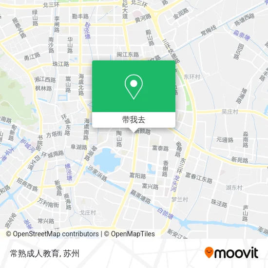 常熟成人教育地图