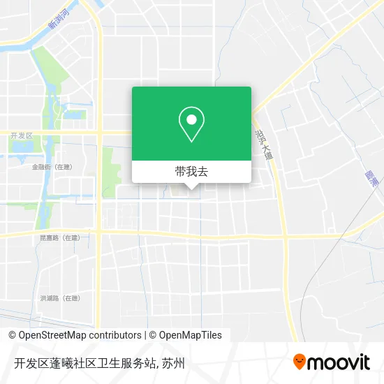 开发区蓬曦社区卫生服务站地图