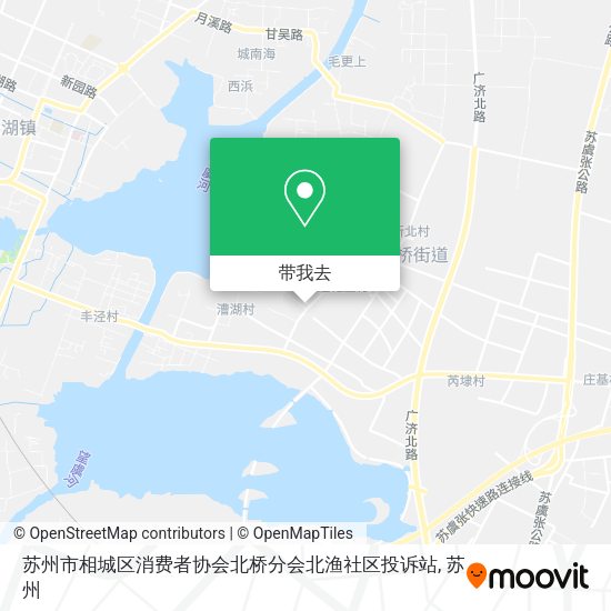 苏州市相城区消费者协会北桥分会北渔社区投诉站地图