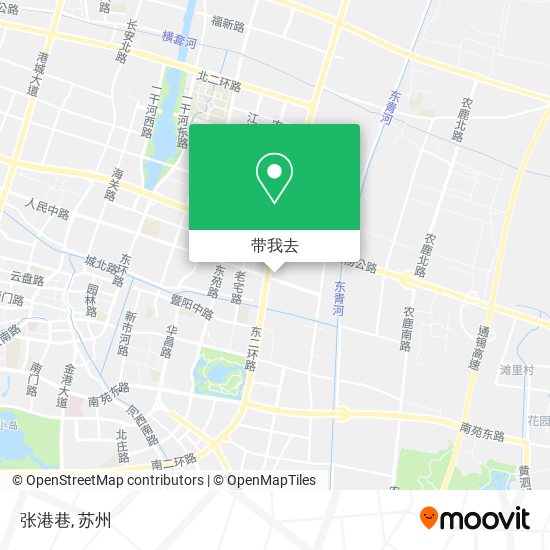 张港巷地图