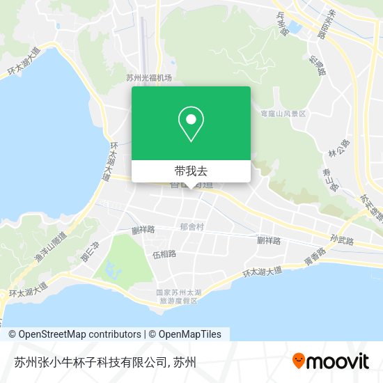 苏州张小牛杯子科技有限公司地图