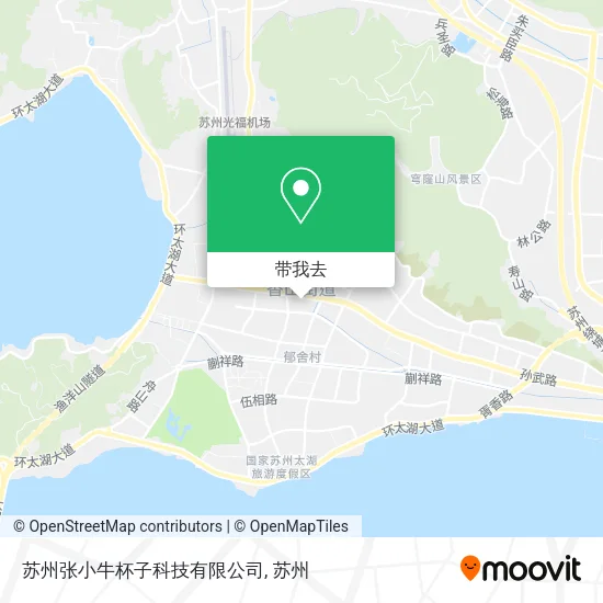 苏州张小牛杯子科技有限公司地图