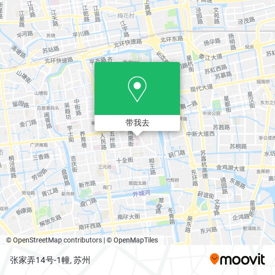 张家弄14号-1幢地图