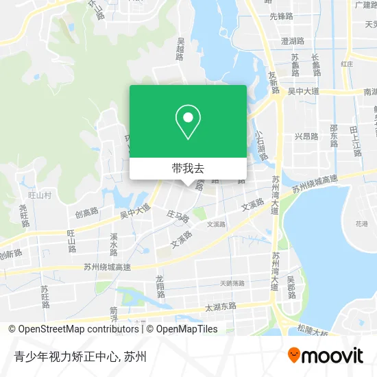 青少年视力矫正中心地图