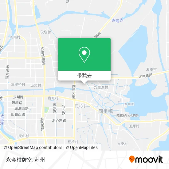 永金棋牌室地图