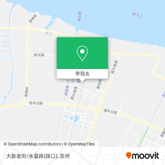 大新老街/永凝路(路口)地图