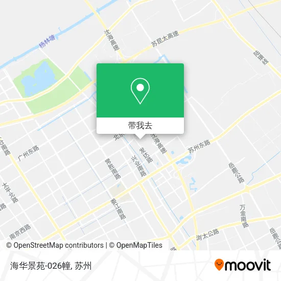 海华景苑-026幢地图