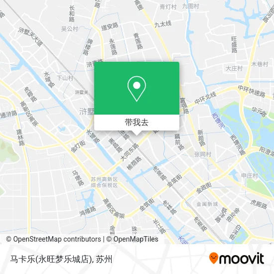 马卡乐(永旺梦乐城店)地图