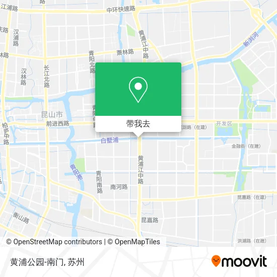 黄浦公园-南门地图