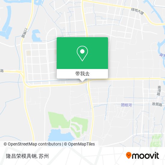 隆昌荣模具钢地图