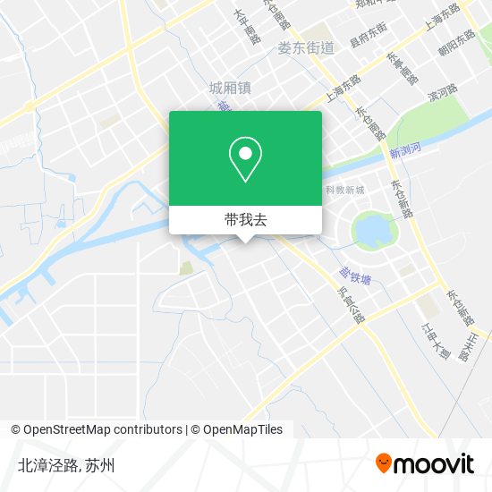 北漳泾路地图