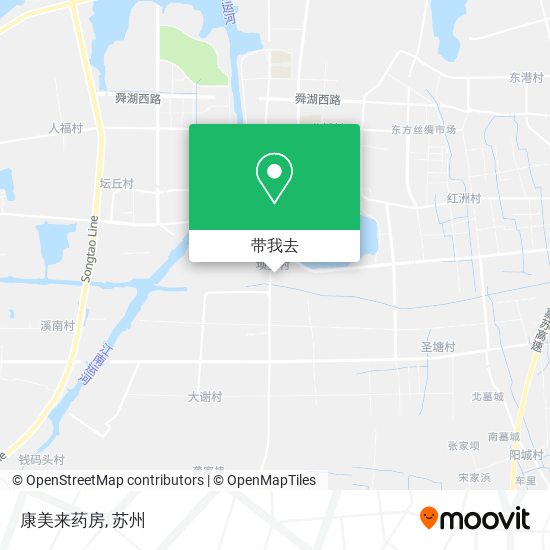 康美来药房地图