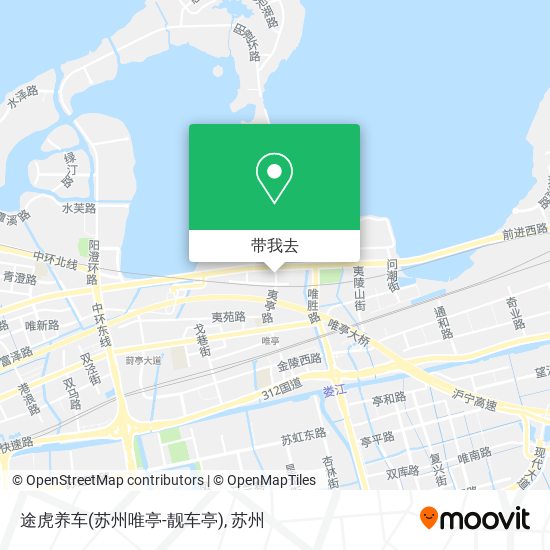 途虎养车(苏州唯亭-靓车亭)地图
