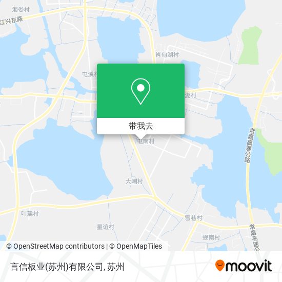 言信板业(苏州)有限公司地图