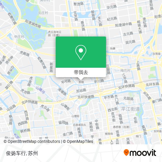 俊扬车行地图