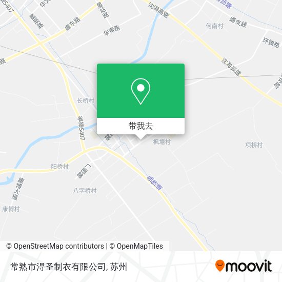 常熟市淂圣制衣有限公司地图