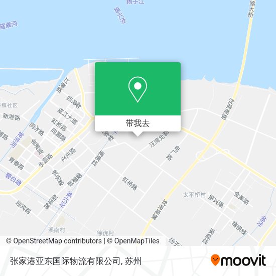 张家港亚东国际物流有限公司地图
