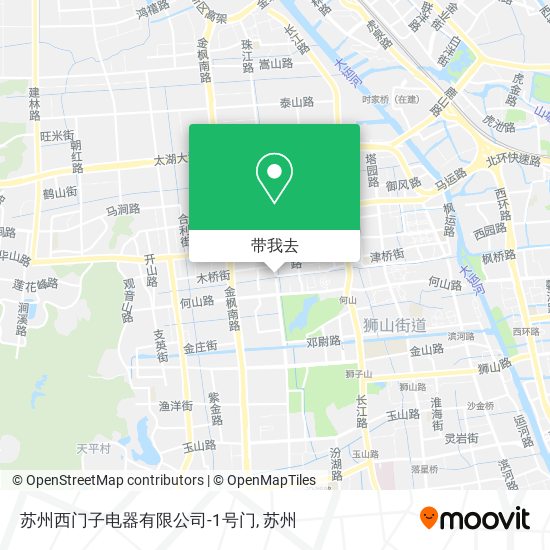 苏州西门子电器有限公司-1号门地图