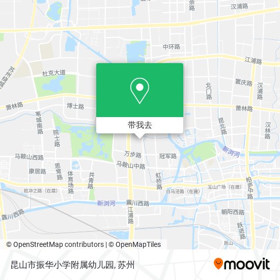 昆山市振华小学附属幼儿园地图