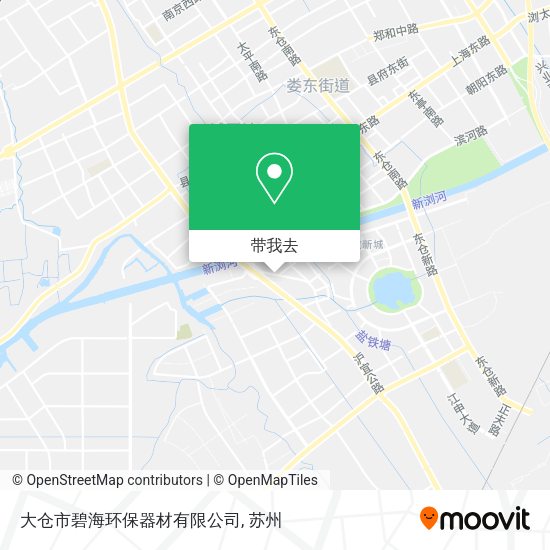 大仓市碧海环保器材有限公司地图