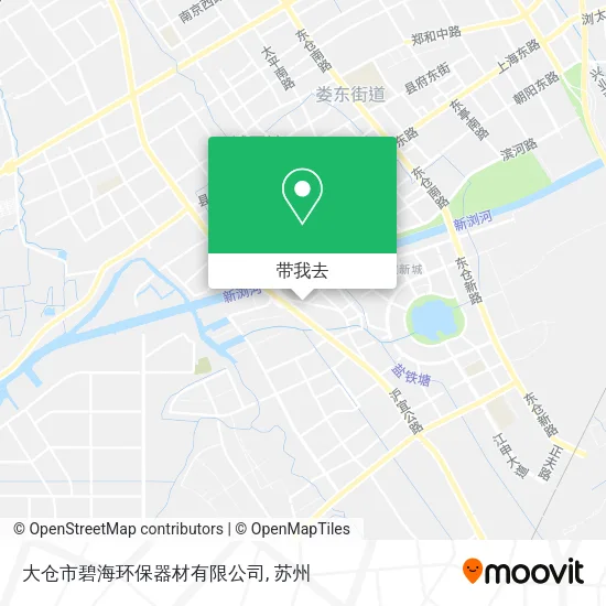 大仓市碧海环保器材有限公司地图