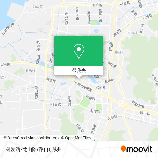 科发路/龙山路(路口)地图