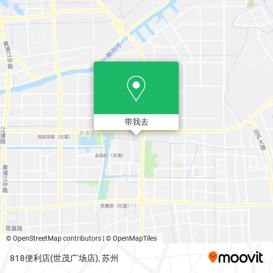 818便利店(世茂广场店)地图