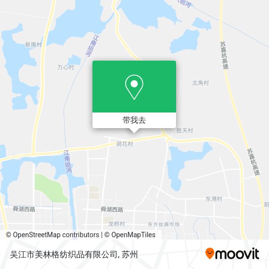 吴江市美林格纺织品有限公司地图