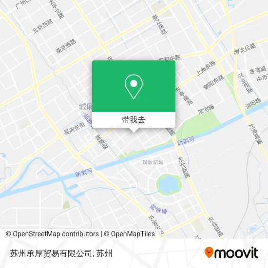 苏州承厚贸易有限公司地图