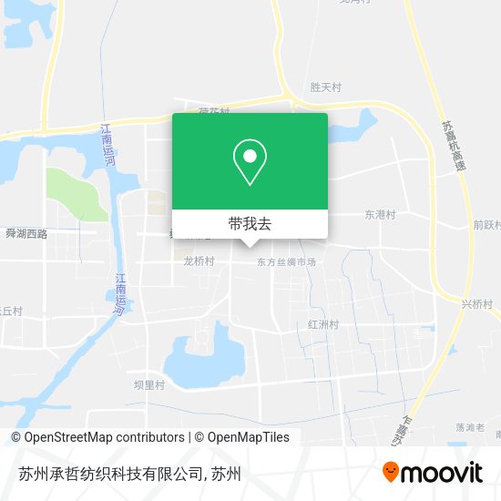 苏州承哲纺织科技有限公司地图