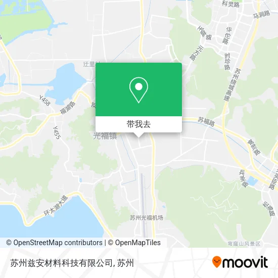 苏州兹安材料科技有限公司地图