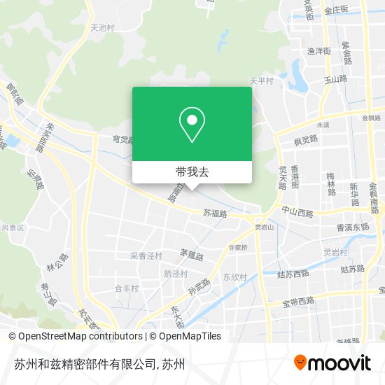 苏州和兹精密部件有限公司地图