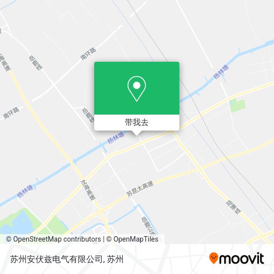 苏州安伏兹电气有限公司地图
