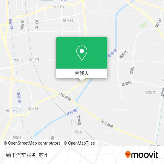 勤丰汽车服务地图