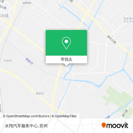 永翔汽车服务中心地图