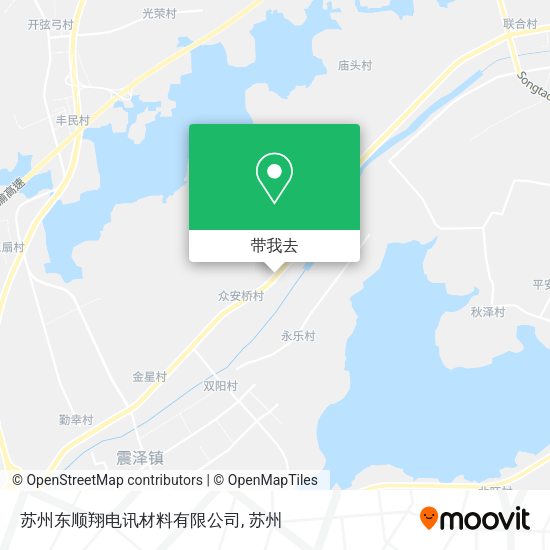 苏州东顺翔电讯材料有限公司地图