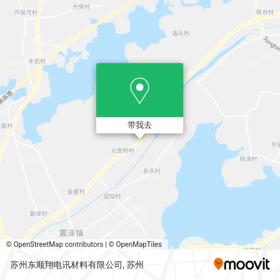 苏州东顺翔电讯材料有限公司地图