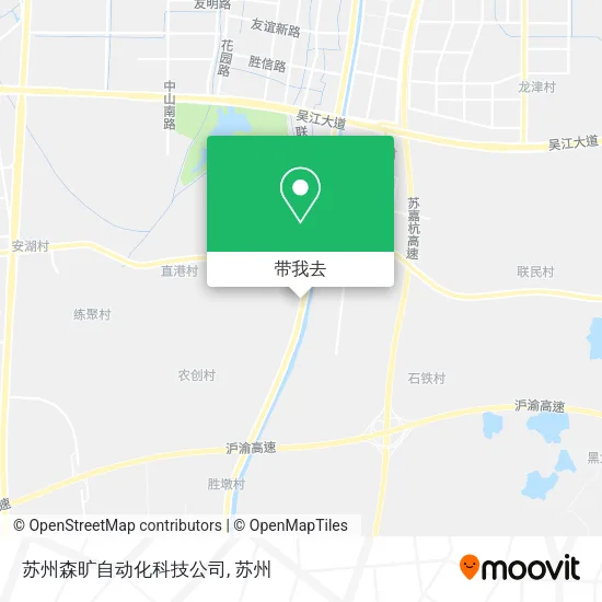 苏州森旷自动化科技公司地图