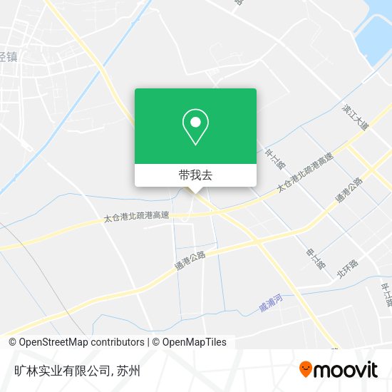 旷林实业有限公司地图