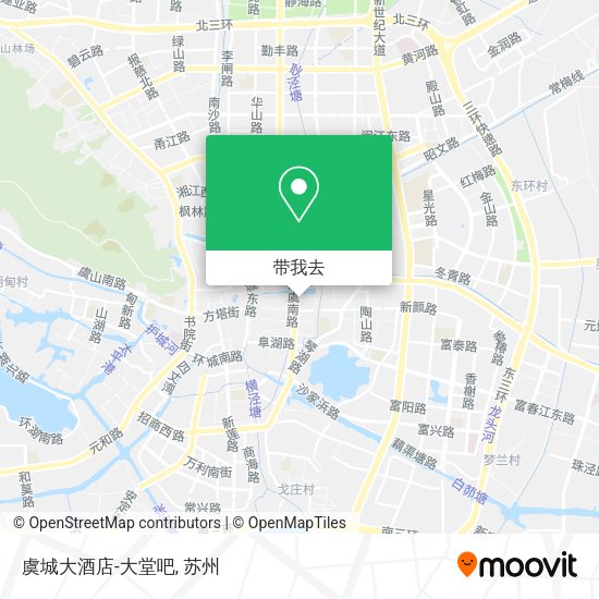 虞城大酒店-大堂吧地图