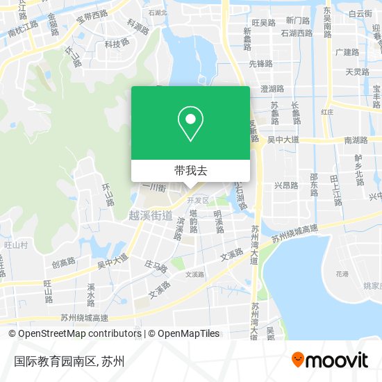 国际教育园南区地图