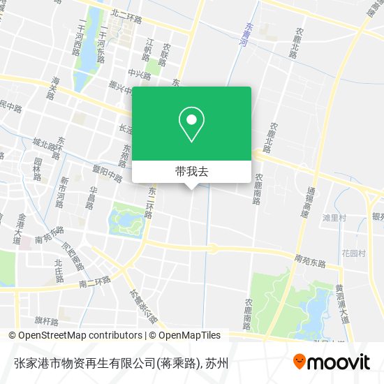 张家港市物资再生有限公司(蒋乘路)地图