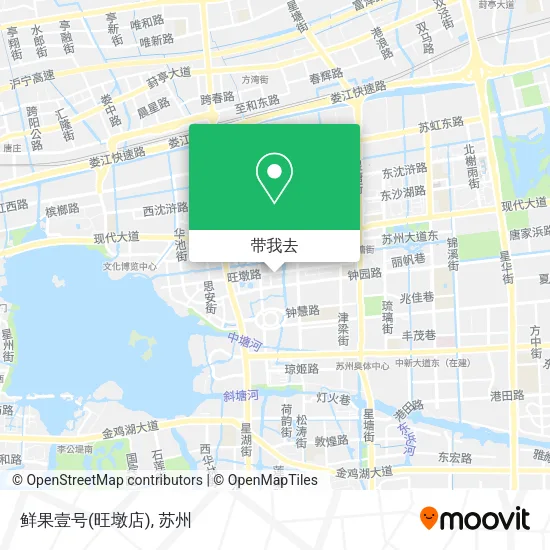 鲜果壹号(旺墩店)地图