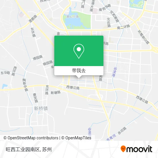 旺西工业园南区地图