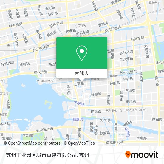 苏州工业园区城市重建有限公司地图