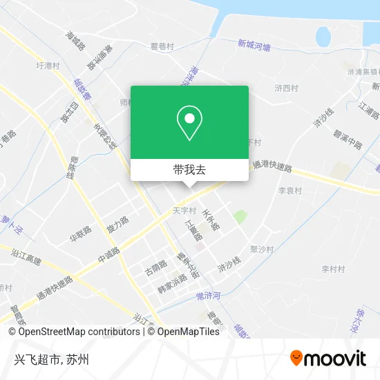 兴飞超市地图