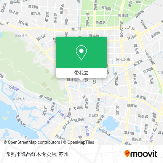 常熟市逸品红木专卖店地图