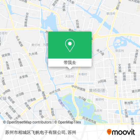 苏州市相城区飞帆电子有限公司地图