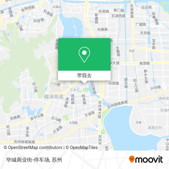 华城商业街-停车场地图