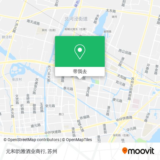 元和韵雅酒业商行地图